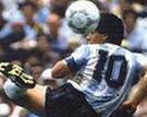 Diego Maradona in seinen besten Zeiten