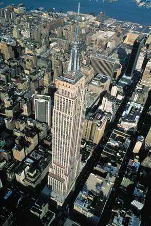 Empire-State-Building, Manhattan, New York City, Luftbild