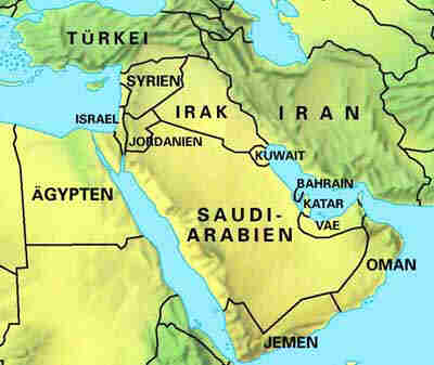 Die riesiege arabische Welt und das kleine Israel