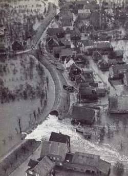 Sturmflut 1962:  Der Deich ist gebrochen
