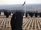 Gräber von Soldaten, die bei Verdun, Frankreich, ihr Leben verloren. Mehr im Kalenderblatt der Woche