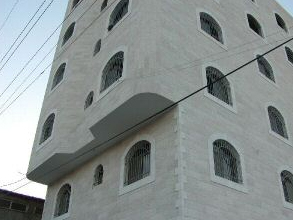 Gebäude der Baptistengemeinde in Gaza 