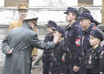 Bruno Ganz als Adolf Hitler in "Der Untergang"