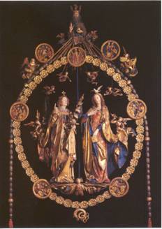 "Englischer Gruß" in der Nürnberger Lorenzkirche