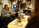 Wolfgang Buck 2009 zu Gast im AREF-Studio