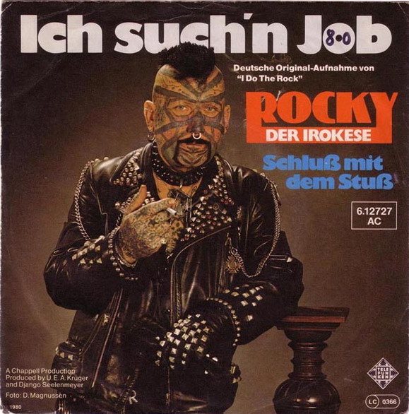Single von Rocky, der Irokese: "Ich such'n Job"