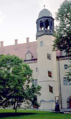 Turm des Lutherhauses in Wittenberg, wo Luther sein "Turmerlebnis" hatte