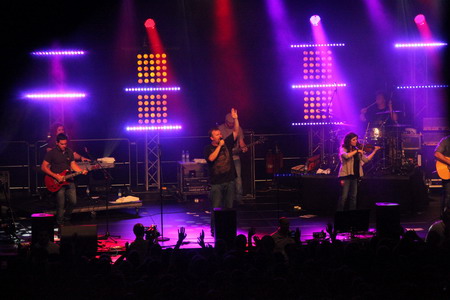 Casting Crowns beim Himmelfahrt Festival 2012 in Heilbronn