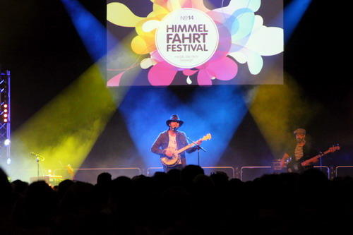 Johannes Falk auf dem Himmelfahrtfestival 2013 im AREF-Interview Foto: AREF