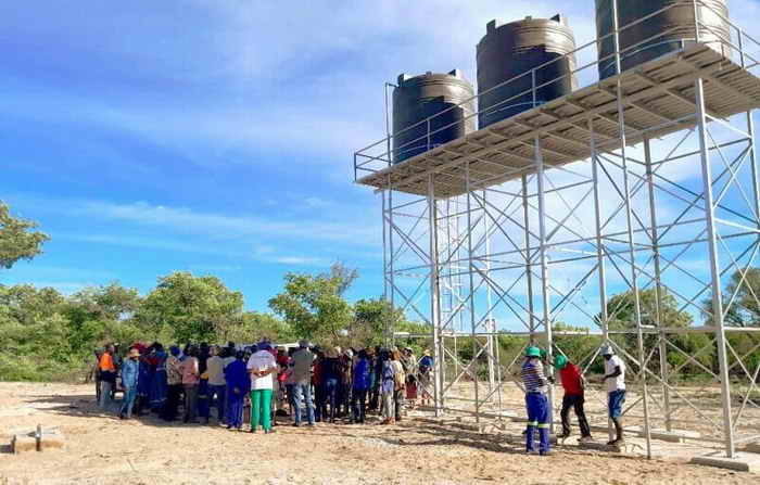 Brunnenprojekt von Soulfood Namibia