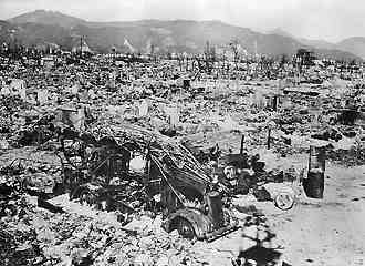 Hiroshima nach dem 06. August 1945