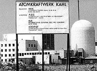 Das Kernkraftwerk Kahl, das erste AKW in Deutschland