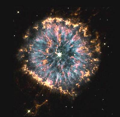 Sternbild Aquila, aufgenommen vom Weltraumteleskop "Huble"