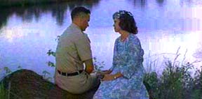 Forrest Gump mit seiner Mutter