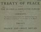 Friedensvertrag von Versailles im AREF-Kalenderblatt