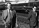 Bundeskanzler Willy Brandt mit seinem persönlicher Referenten und DDR-Spion Günther Guillaume 