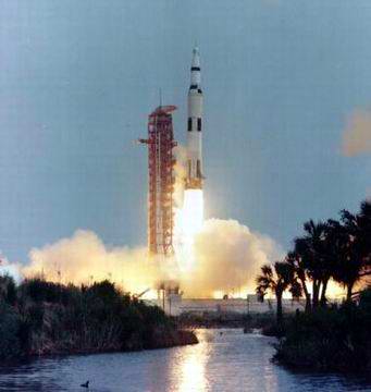 11.04.1970: Start der Apollo-13-Mission zum Mond.