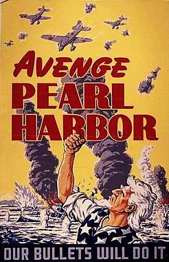 US-Propagandaplakat: „Rächt Pearl Harbor“