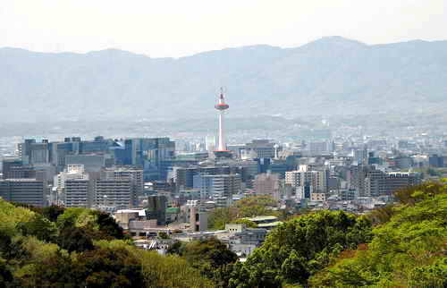 Die japanische Stadt Kyoto, der Verhandlungsort des nach ihr benannten Klimaschutz-Protokolls