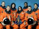 US-Raumfähre Columbia verunglückt bei ihrer Rückkehr zur Erde, 2003