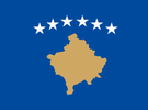 Kosovo-Flagge