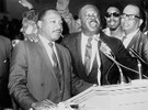 Martin Luther King 1968 bei seiner letzen Rede - Am Abend vor dem Attentat