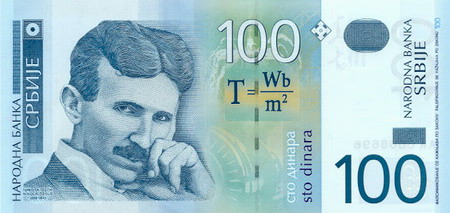 Niko Tesla, Erfinder des Wechselstrom und des Drehstrommotors und Kontrahent im sogenannten Stromkrieg