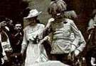 8.06.1914: Der österreichische Thronfolger Erzherzog Franz Ferdinand und seine Frau Sophie kurz vor dem Attentat in Sarajewo