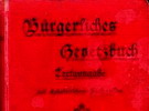 Einführung des Bürgerlichen Gesetzbuchs (BGB) vor 115 Jahren