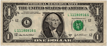 Die "Federal Reserve"-Banknote ist seit 1913 offizielle Währung der USA und seit 1944 Weltleitwährung.