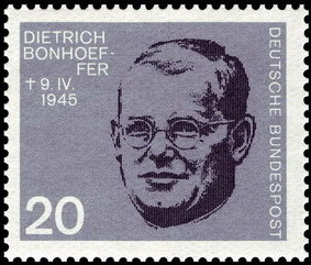 Dietrich Bonhoeffer, Briefmarke 1964