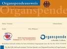 Organspendeausweis