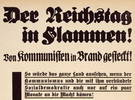 Das AREF-Kalenderblatt erinnerte an  den Reichstagsbrand vor 85 Jahren in Berlin