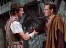 Judah Ben Hur (links, Charlton Heston) und Messala (Stephen Boyd)