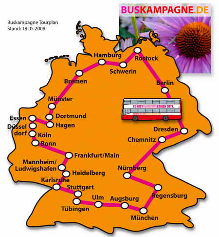 Buskampagnen-Tourenplan