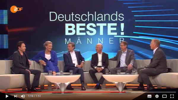 02.07.2014: ZDF-Ranking-Show „Deutschlands Beste!“ mit Johannes B. Kerner