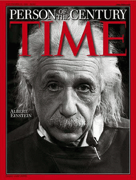 Albert Einstein, Person of the Century