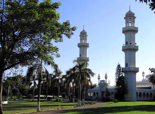 Moschee in Jhelam in der pakistanischen Provinz Punjab 