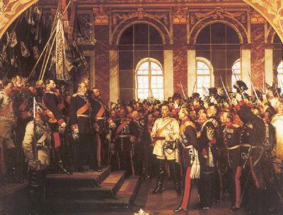 18.01.1871: Proklamation des deutschen Kaiserreiches im Spiegelsaal von Schloss Versailles