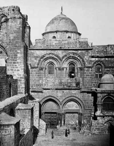 Grabeskirche in Jerusalem, 1864