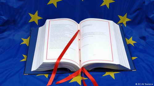 Der EU-Reform-Vertrag, der am 13.12.2007 in Lissabon unterschrieben wurde 