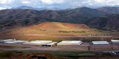 Das „Utah Data Center“ aus der Luft (Juni 2014)