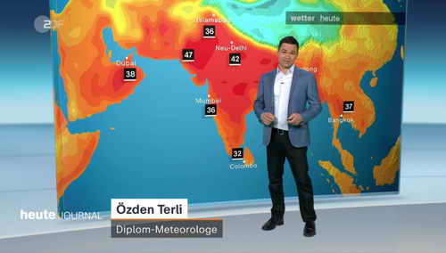 Der Diplom-Meteorologe Özden Terli spricht nach dem ZDF heute JOURNAL - wie so oft - nicht nur über das Wetter, sondern auch über die Klimakrise 