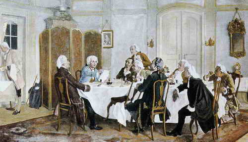 Immanuel Kant und seine Tischgenossen