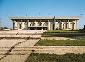 Die Knesset, das israelische Parlament in Jerusalem