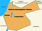 Das britische Mandatsgebiet Palästina