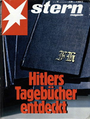 Titelseite der Zeitschrift Stern Heft 18/1983: 