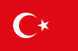 Flagge der Türkei 