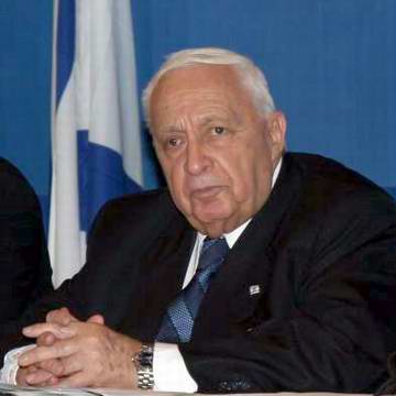 Premierminister Ariel Scharon