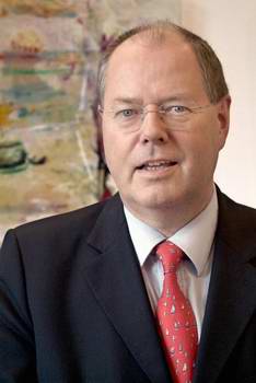 Bundesfinanzminister Peer Steinbrück (SPD) 